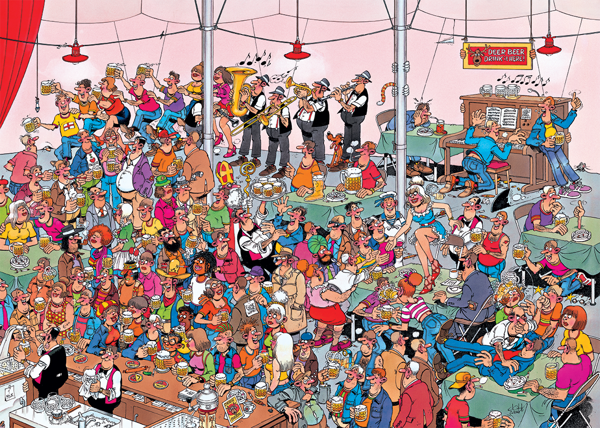 JVH THE GERMAN BEER PARTY 1000 BRIKKER