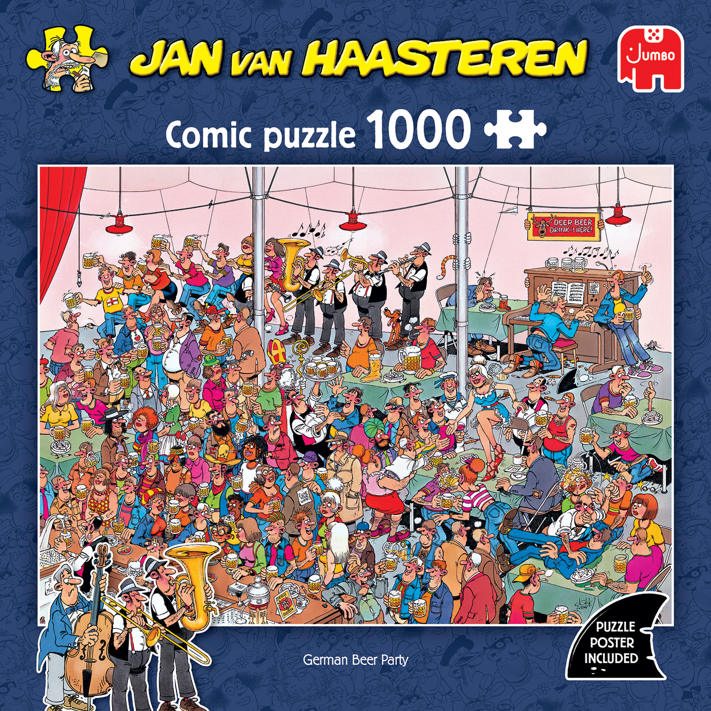 JVH THE GERMAN BEER PARTY 1000 BRIKKER