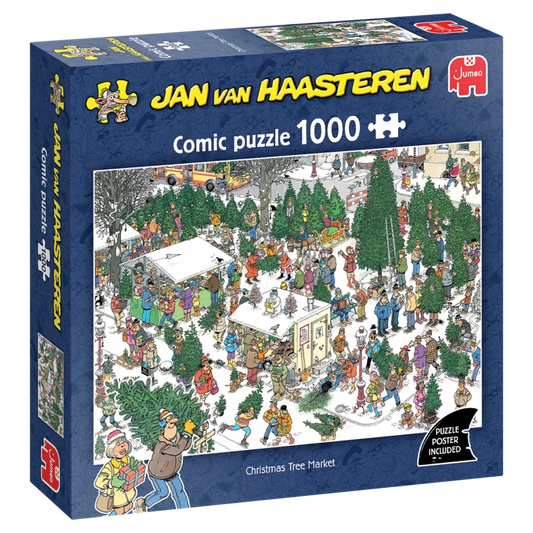 JAN VAN HAASTEREN CHRISTMAS TREE MARKET 1000 BRIKKER