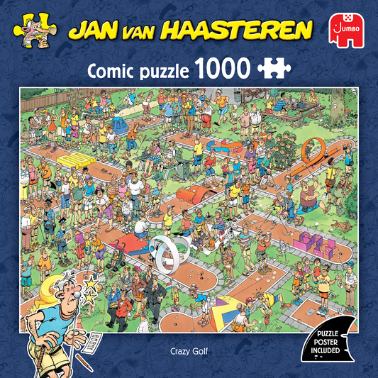 JAN VAN HAASTEREN CRAZY GOLF 1000 BRIKKER