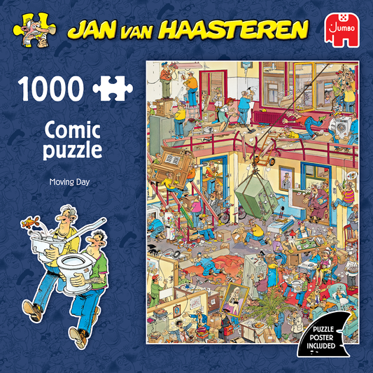 JAN VAN HAASTEREN MOVING DAY 1000 BRIKKER