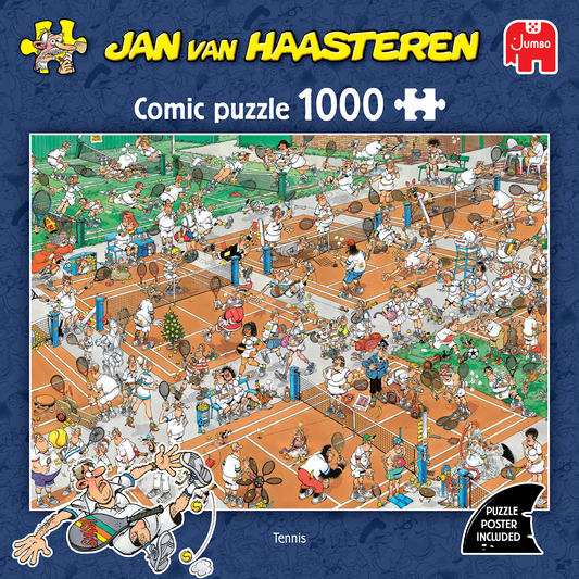 JAN VAN HAASTEREN TENNIS 1000 BRIKKER