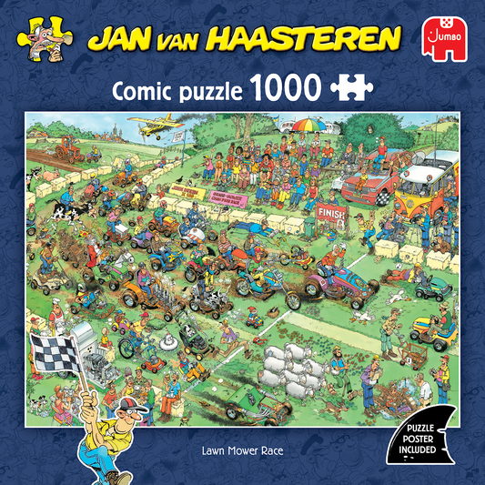 JAN VAN HAASTEREN LAWN MOWER RACE 1000 BRIKKER