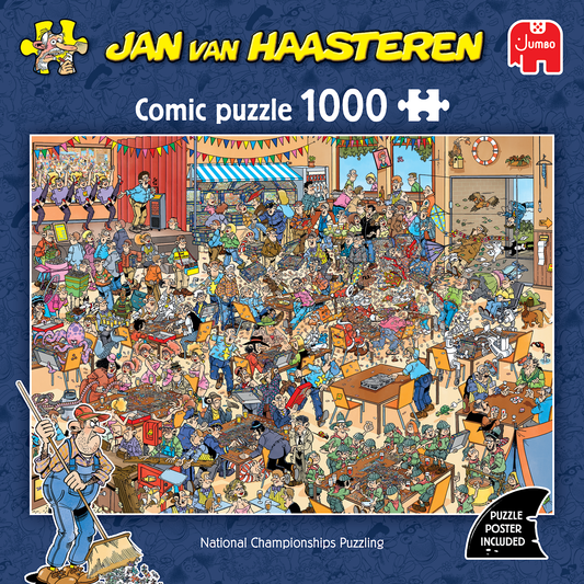 JAN VAN HAASTEREN NATIONAL CHAMPIONSHIPS PUZZLING 1000 BRIKKER