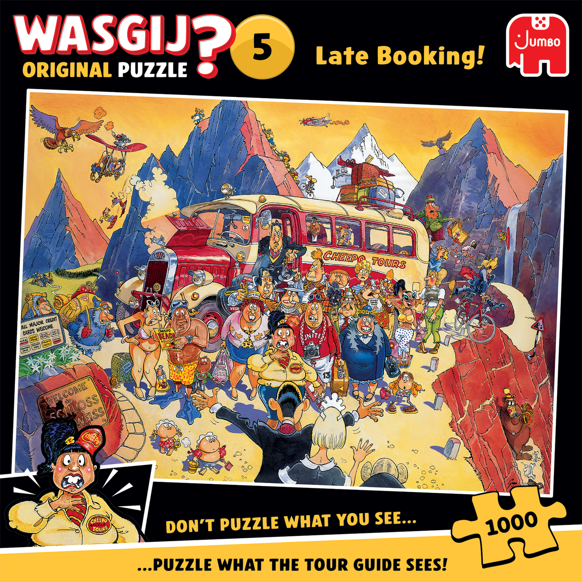 WASGIJ LATE BOOKING 1000 BRIKKER