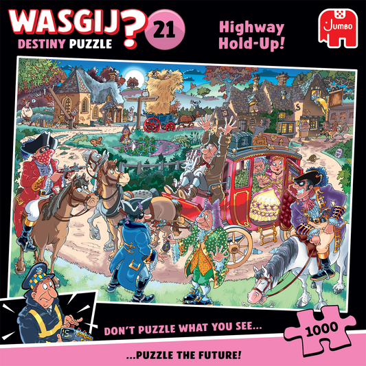 WASGIJ HIGHWAY HOLD-UP 1000 BRIKKER