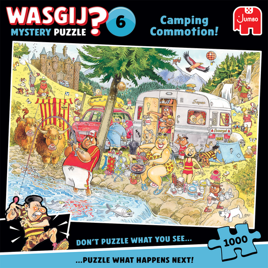 WASGIJ CAMPING COMMOTION 1000 BRIKKER