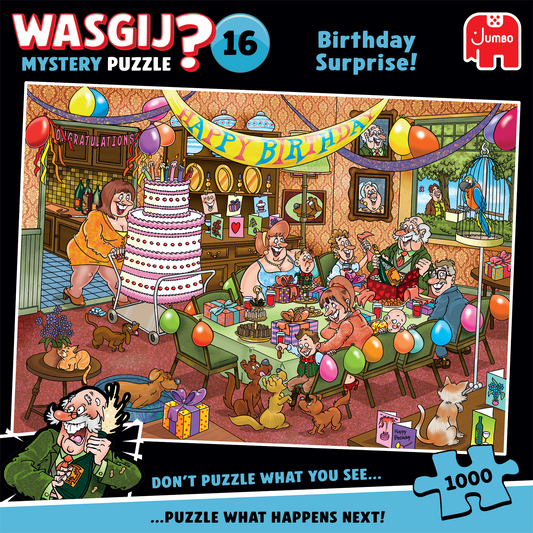 WASGIJ BIRTHDAY SUPRISE 1000 BRIKKER