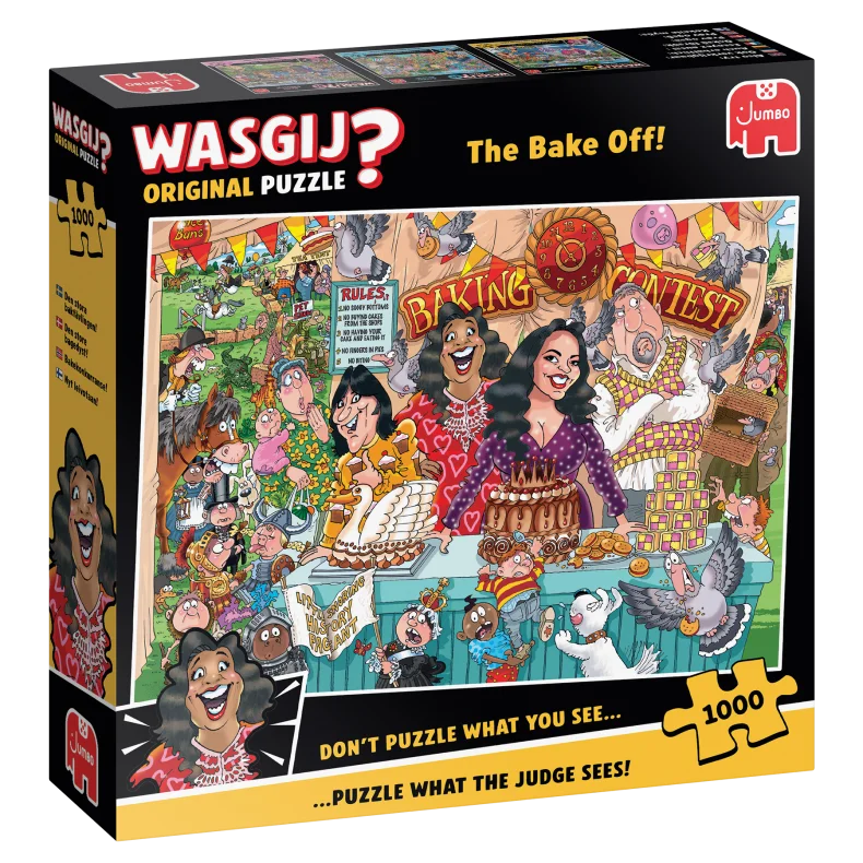 WASGIJ THE BAKE OFF! 1000 BRIKKER