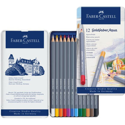 BLYANT AKVAREL GOLDFABER TIN 12 ASS