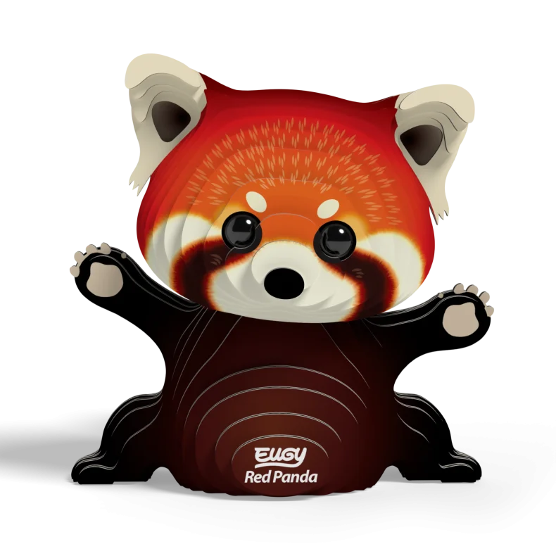 EUGY RED PANDA 3D PUZZLE