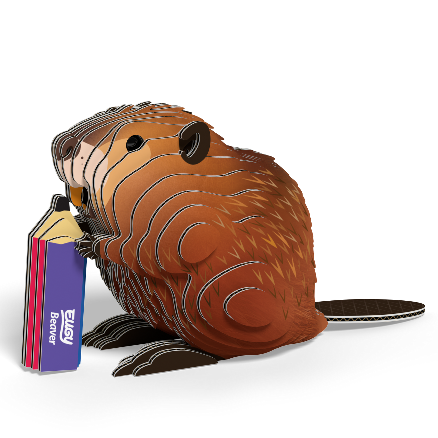 EUGY BEAVER 3D PUZZLE