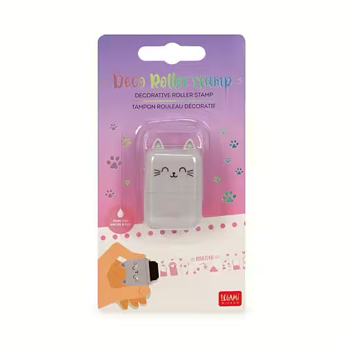 DECO ROLLER STAMPS KITTY LEGAMI