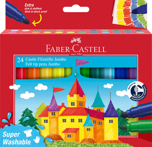 TUSSER JUMBO 24 STK FABER CASTELL