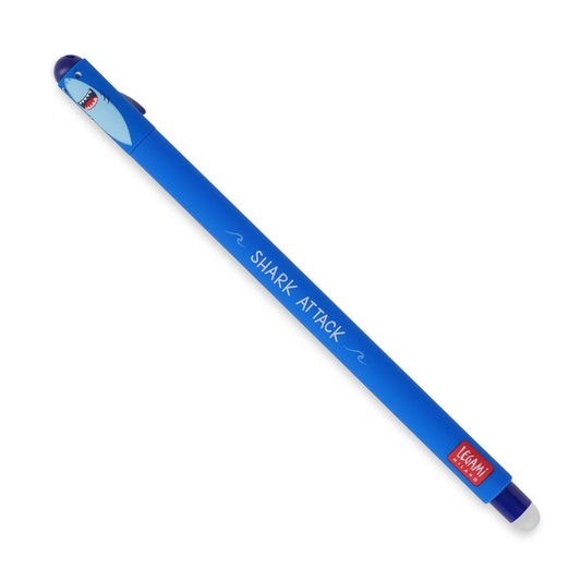 ERASABLE PEN SHARK BLÅ LEGAMI