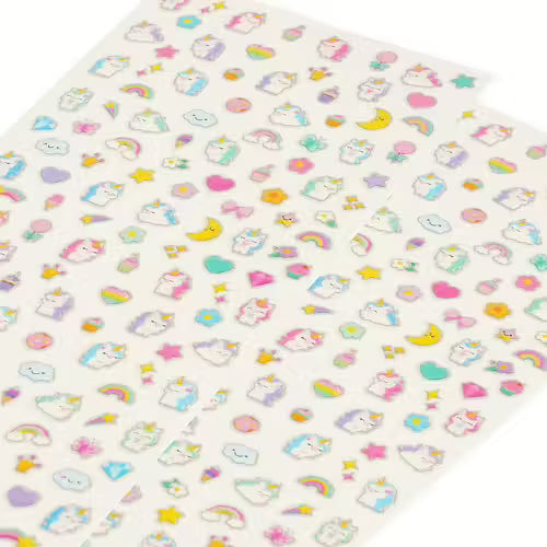 NAIL STICKERS UNICORN