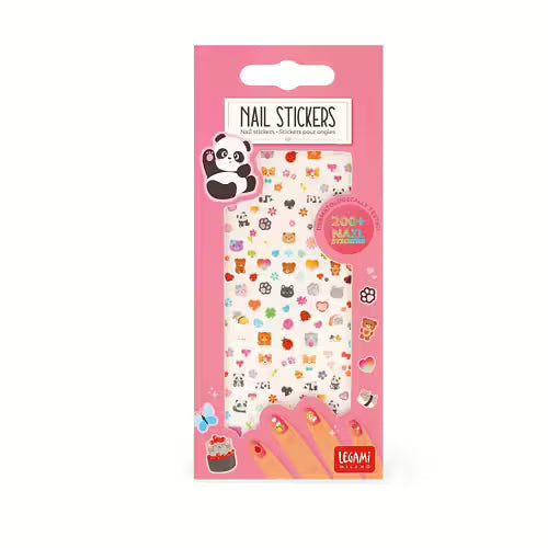NAIL STICKERS CUTE ANIMALS