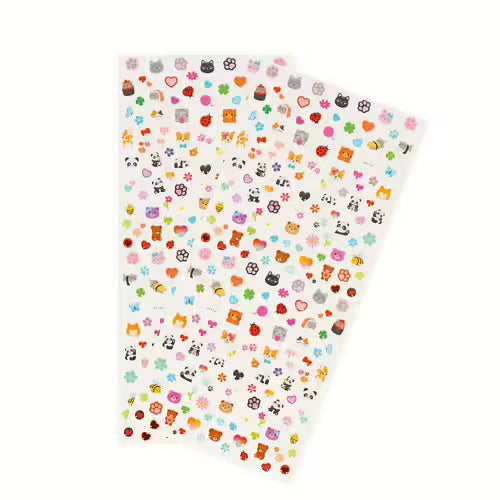 NAIL STICKERS CUTE ANIMALS