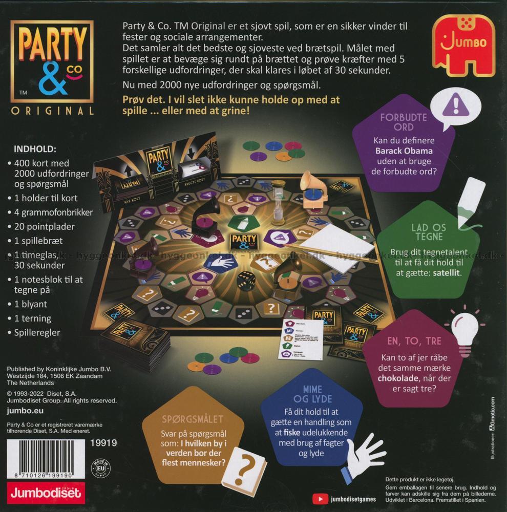 PARTY & CO ORIGINAL BRÆTSPIL