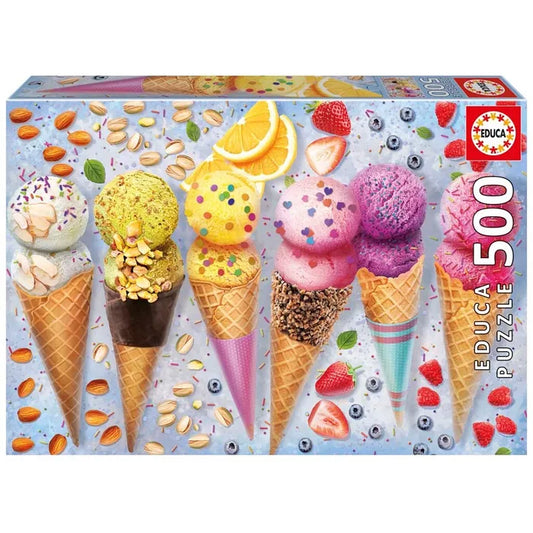 EDUCA ICE CREAM 500 BRIKKER