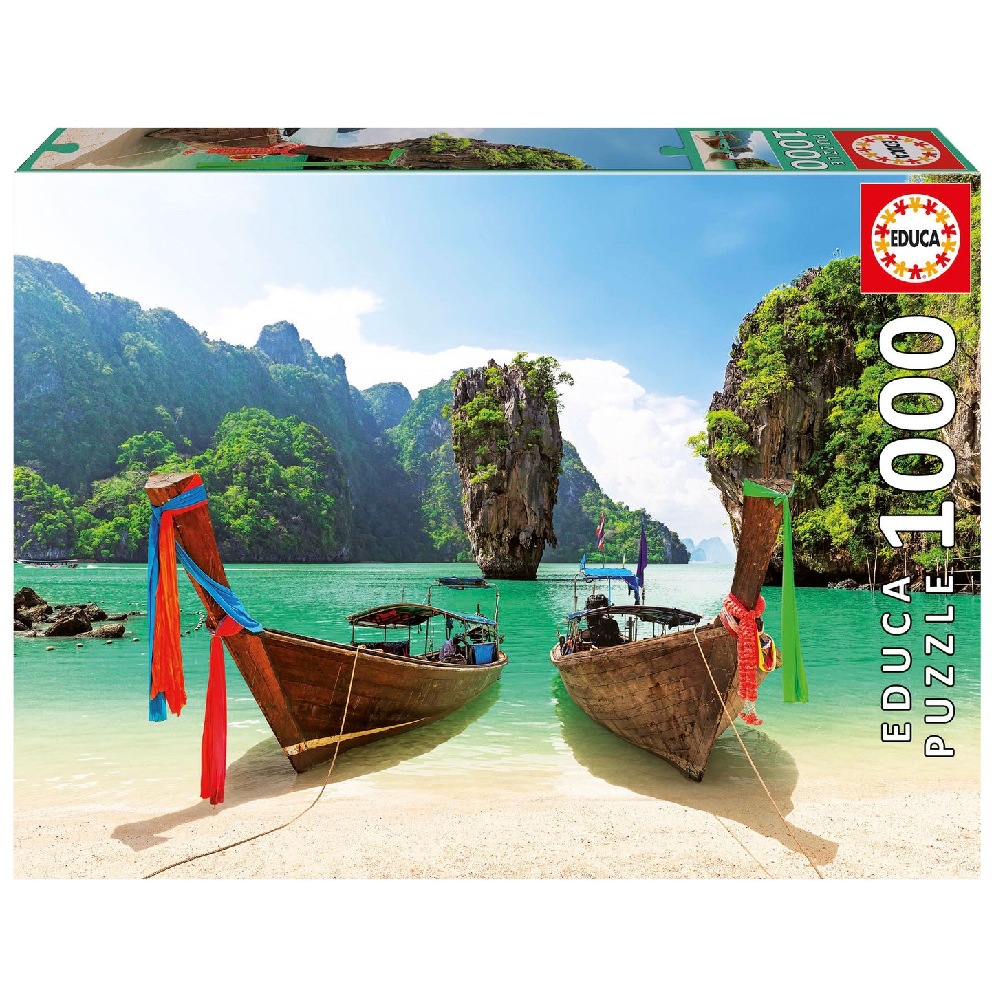 EDUCA JAMES BOND ISLAND 1000 BRIKKER