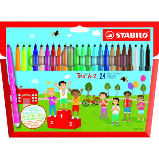 STABILO TRIO FILTPEN 24 STK