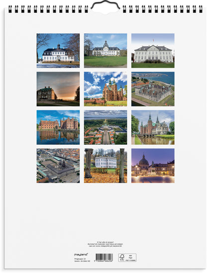 VÆGKALENDER DANSKE SLOTTE 2026