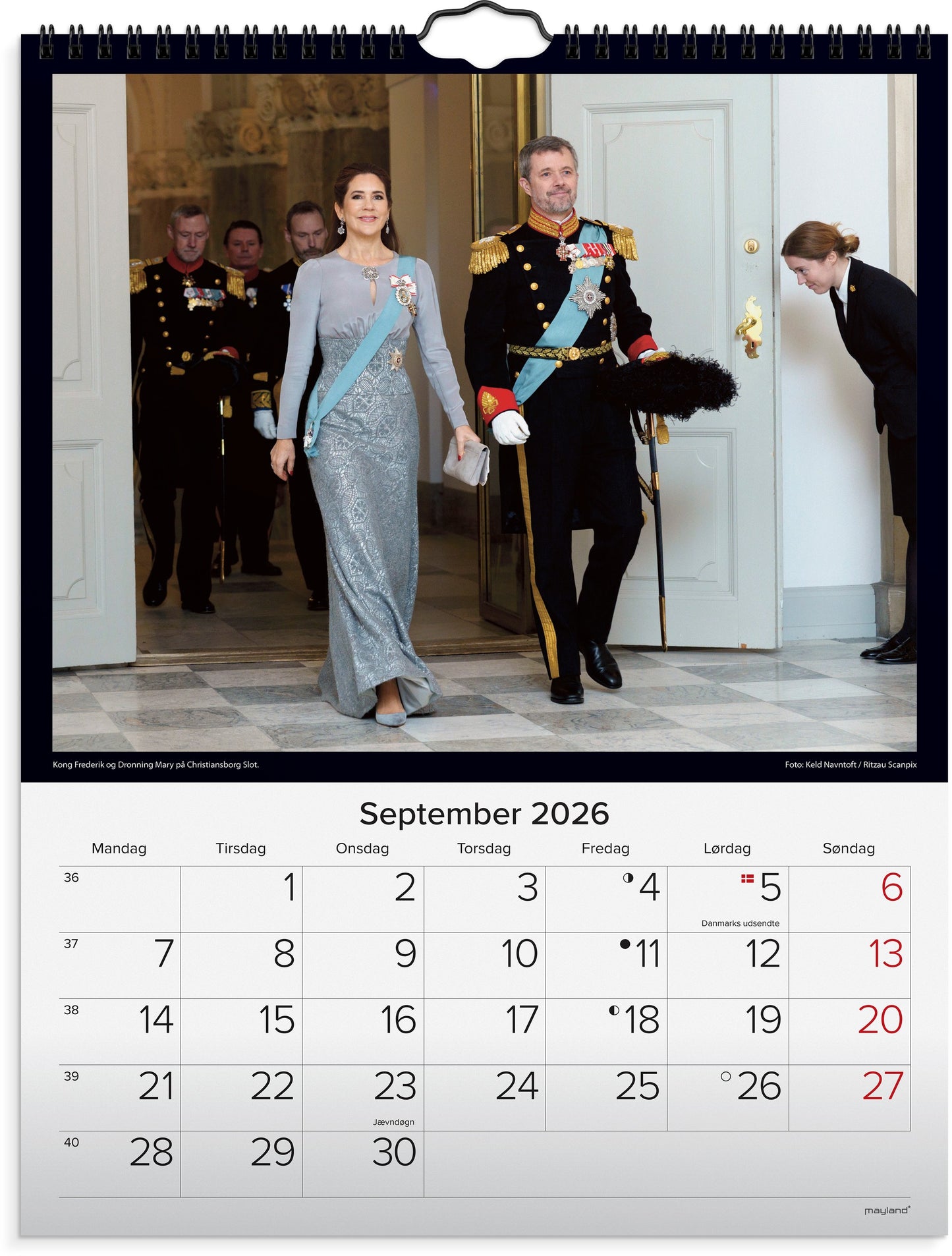 VÆGKALENDER KONGEHUSET 2026