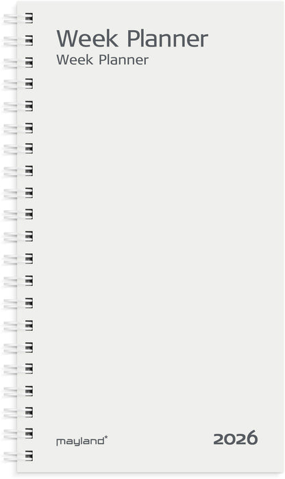 WEEK PLANNER HØJFORMAT REFILL 2026