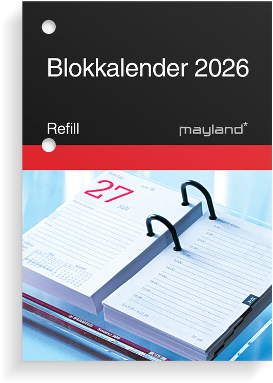 BLOKKALENDER REFILL 2026