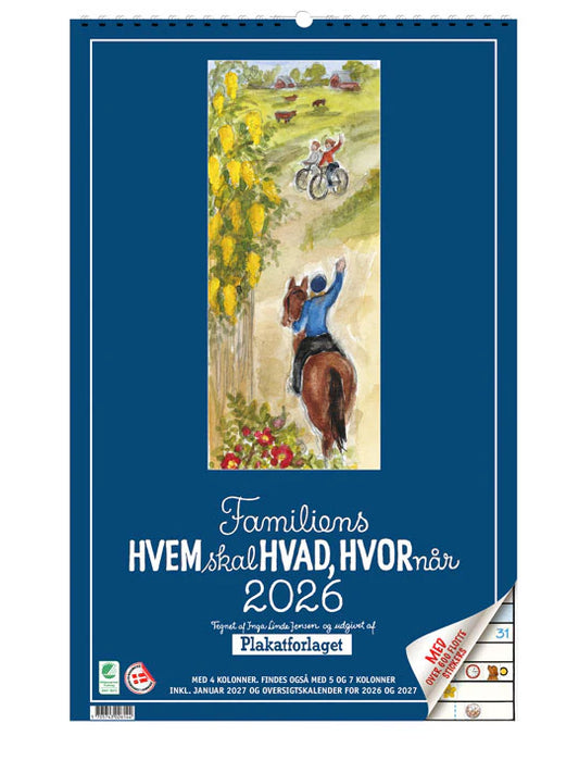 FAMILIENS HVEM HVAD HVOR 2026 LILLE