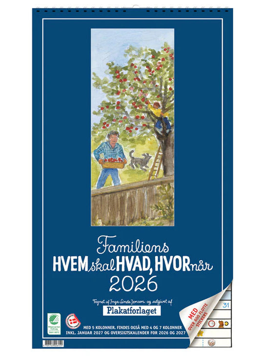 FAMILIENS HVEM SKAL HVAD HVORNÅR 2026