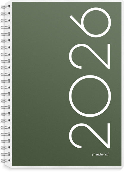 A5 UGEKALENDER HØJFORMAT M/4 ILLU. PP-PLAST 2026
