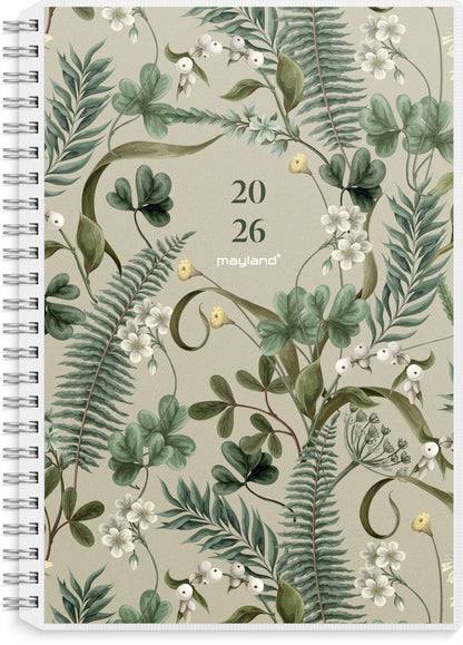 A5 UGEKALENDER HØJFORMAT M/4 ILLU. PP-PLAST 2026