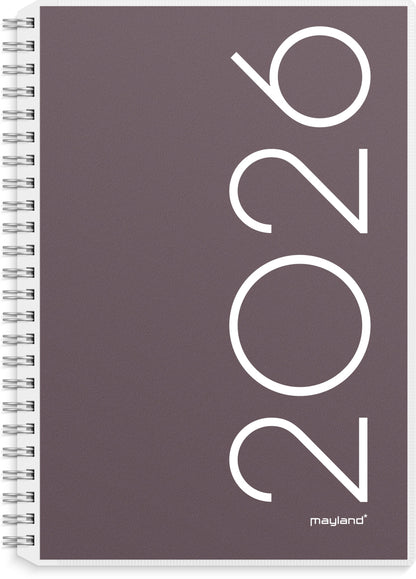 A5 UGEKALENDER TVÆRFORMAT M/4 ILLU. 2026