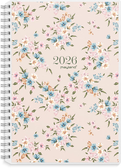 A5 UGEKALENDER TVÆRFORMAT M/4 ILLU. 2026