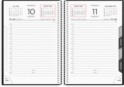 DAGKALENDER SORT PP-PLAST 2026