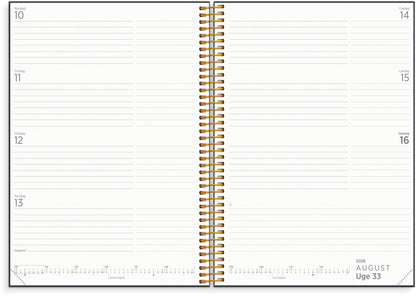 ORGANIZER & NOTES A5 UGEKALENDER 2026