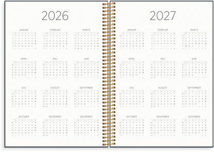 ORGANIZER & NOTES A5 UGEKALENDER 2026