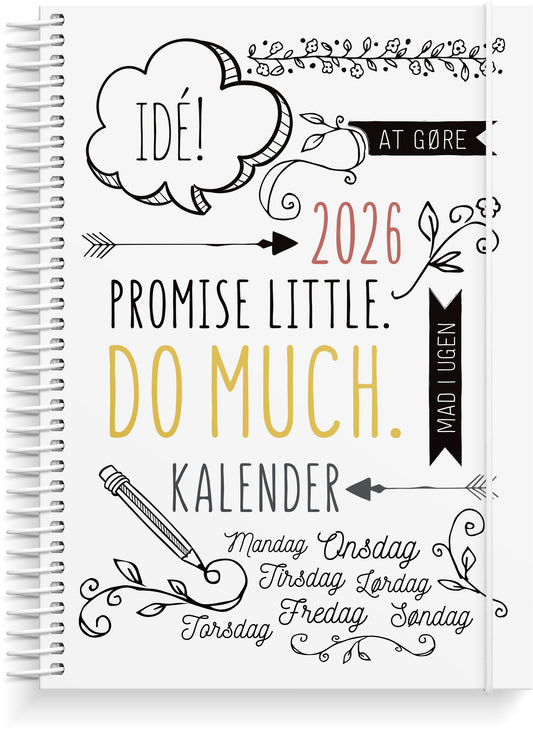 DOODLE I A5 UGEKALENDER 2026