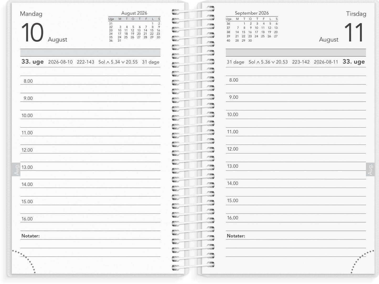 BASIC MINI DAGKALENDER PP-PLAST 2026