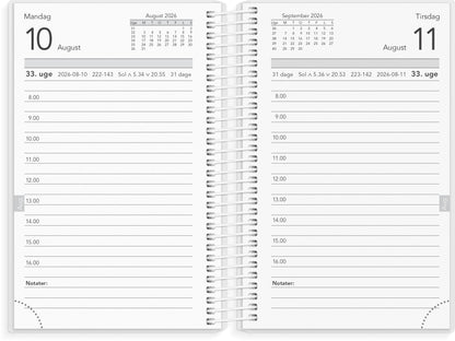 BASIC MINI DAGKALENDER PP-PLAST 2026