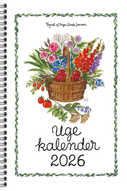 UGEKALENDERBOG 2026 8X12 CM.