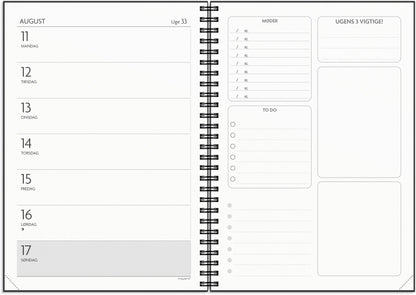 STUDIE FÅ DET GJORT A5 UGEKALENDER 2025/2026