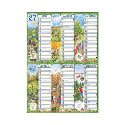 PLAKATFORLAGET A3 KARTONKALENDER 2027