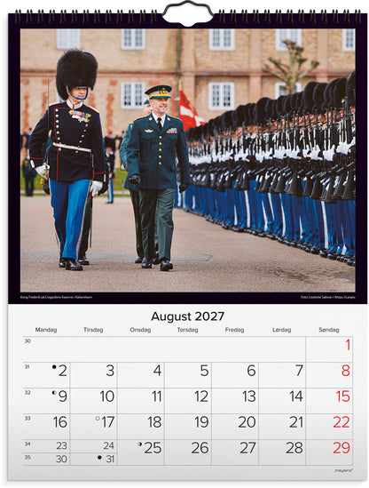 VÆGKALENDER KONGEHUSET 2027