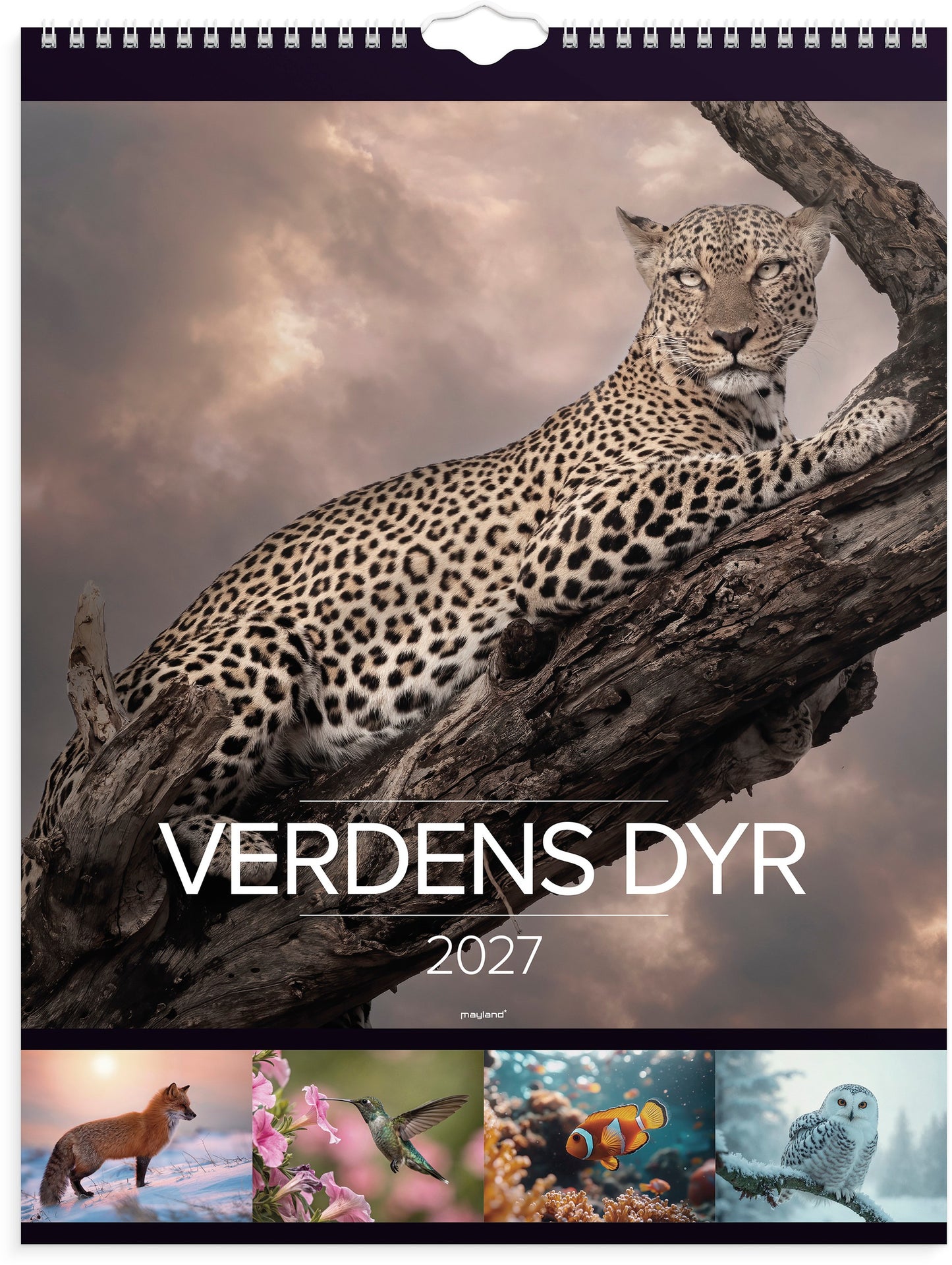 VÆGKALENDER VERDENS DYR 2027