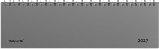 DAG-UGE BORDKALENDER GRÅ PP-PLAST 2027