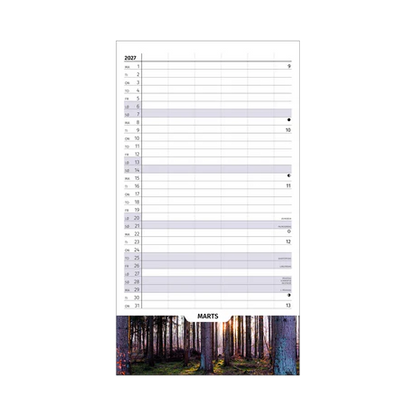 PLAKATFORLAGET FOTOFAMILIEKALENDER ÅRET RUNDT 2027