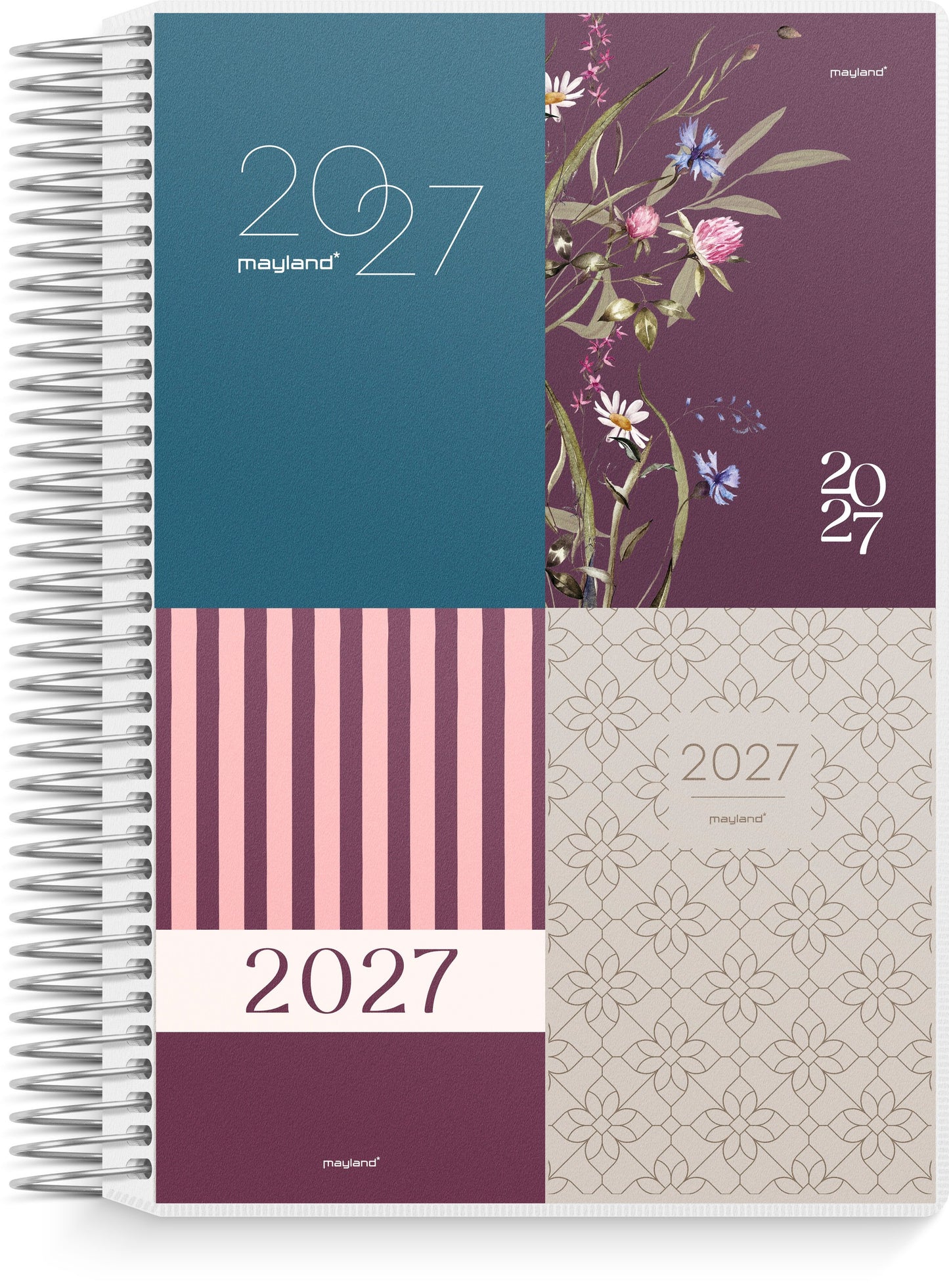 DAGKALENDER M/4 ILLU. PP-PLAST 2027